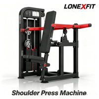 Machine professionnelle de musculation des épaules à charges sélectionnables pour la musculation des deltoïdes, équipement de fitness pour salle de sport