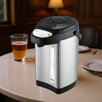 Hervidor Eléctrico de Acero Inoxidable con Termostato de 5 Niveles de Temperatura, 700W, 4L-6L, Ecológico, para Hogar y Oficina, Gran Venta
