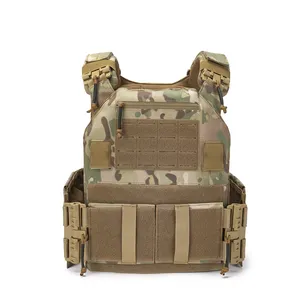 Gaf Ajustável Chaleco Tactico 1000d Nylon Peso Vest Multicam Outdoor Placa Transportadora Colete Tático