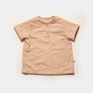 Vente chaude enfant en bas âge enfants coquille bouton haut avec <span class=keywords><strong>short</strong></span> de survêtement 2024 bébé garçons été coton <span class=keywords><strong>lin</strong></span> ensemble court - Product Image 2