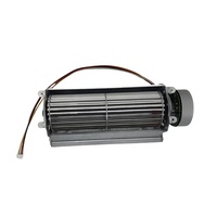 Ventilateur tangentiel à faible bruit DC 24V, souffleur à flux croisé haute efficacité pour armoire industrielle, ascenseur, cheminée électrique