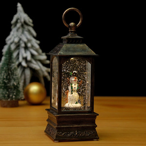 Nueva Lámpara de Aceite Decorativa con Luz y Música, con Efecto de Nieve, para Exhibición en Ventanas de Hoteles y Centros Comerciales, Decoración Navideña - Product Image 3