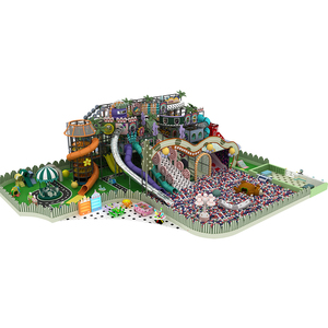 Aire de jeux pour enfants avec piscine à balles, grande toboggan tubulaire, thème personnalisé, grande aire de jeux intérieure commerciale, labyrinthe intérieur - Product Image 2