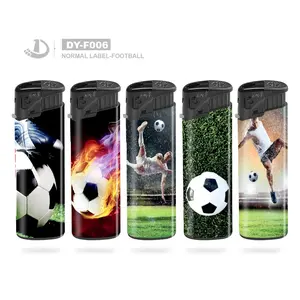 Factory Superior Quality Hot Sale in Europe Market Gas Windproof Novelty Lighters With Torch Flame