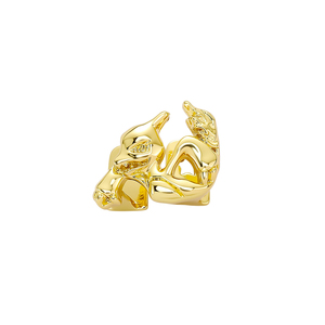 Grillz anti-ternissement plaqué <span class=keywords><strong>or</strong></span> 18 carats, tête de lion, <span class=keywords><strong>dent</strong></span> unique - Bijoux 3D dents de bête Hip Hop pour hommes et femmes, vente <span class=keywords><strong>en</strong></span> gros - Product Image 6