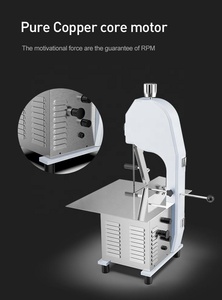 Machine à découper électrique portative Hr210A à bon prix, machine à découper pour boucher, scie à os pour viande congelée - Product Image 2