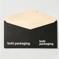 Boîte d'enveloppes postales en papier coloré personnalisées de haute qualité pour mariage, emballage en papier personnalisé de qualité