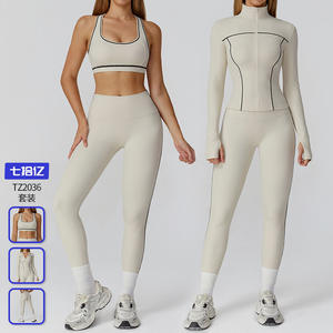 EWT2036 Women's Breathable Comfortable Zip-Up Quick Dry Athletic <b>Workout</b> Skinny Fit Gym Sport Yoga <b>Jacket</b> Leopard Print Front - Product Image 4