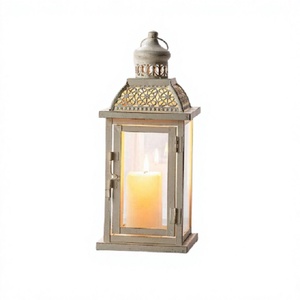 Lanterne en métal au design fabuleux, taille personnalisée, forme carrée, lanterne suspendue pour la décoration d'hôtels et de restaurants. - Product Image 1
