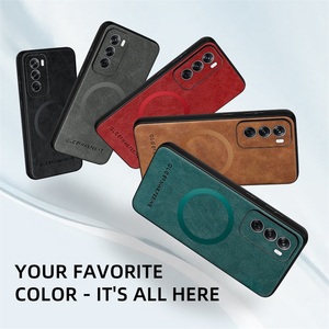 Funda de teléfono de cuero con <span class=keywords><strong>carga</strong></span> inalámbrica magnética para <span class=keywords><strong>Oppo</strong></span> <span class=keywords><strong>Reno</strong></span> 12 11 10 9 <span class=keywords><strong>8</strong></span> 7 <span class=keywords><strong>Pro</strong></span> / 10 <span class=keywords><strong>Pro</strong></span> + / Find X5 Lite, funda de parachoques suave de lujo - Product Image 6