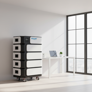 แบตเตอรี่ลิเธียมโซลาร์เซลล์ LFP 48V 51.2V 100Ah 400Ah 10Kwh 15Kwh 20kwh ระบบกักเก็บพลังงานสำหรับบ้าน รุ่น EH04N-20kwH - Product Image 1