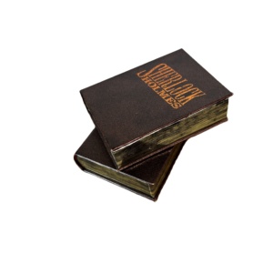 Cổ Điển <span class=keywords><strong>Sherlock</strong></span> <span class=keywords><strong>Holmes</strong></span> Cuốn Sách Hộp Quà Tặng Thiết Lập Retro Cứng Bìa Cứng Nhắc Bao Bì Màu Đỏ Nội Thất Cho Đồ Trang Sức Phụ Kiện Trang Trí - Product Image 2