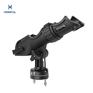 HOMFUL-accesorios <span class=keywords><strong>de</strong></span> pesca <span class=keywords><strong>de</strong></span> barco marino, soporte básico <span class=keywords><strong>de</strong></span> caña <span class=keywords><strong>de</strong></span> pescar <span class=keywords><strong>de</strong></span> Kayak ajustable <span class=keywords><strong>de</strong></span> 360 grados - Product Image 1