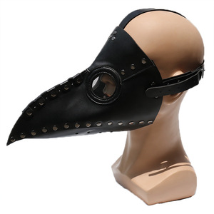 Masque de bec de médecin de la peste, taille unique, en latex, accessoire de costume pour Halloween, fête, cosplay - Product Image 3
