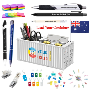 Support personnalisé avec logo imprimé UV pour produits de bureau – Porte-<span class=keywords><strong>stylo</strong></span> en plastique avec porte-cartes de visite et support pour téléphone portable - Product Image 2
