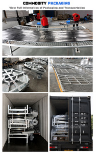 Direct usine, haute qualité, résistant aux UV, durable, tapis de marche pour 4 chevaux, sans toit, pour refroidissement, pour écuries de <span class=keywords><strong>courses</strong></span>, 220V - Product Image 5