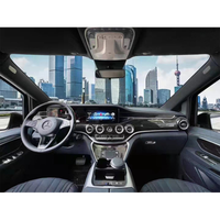 Kits d'Habitacle en Cuir Luxe Style Mercedes Maybach pour Tableau de Bord et Console Centrale de Mercedes Classe V Vito Design Affaires