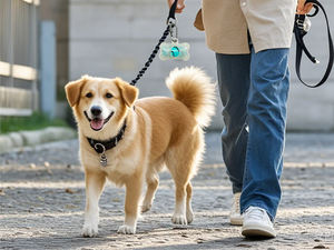 Distributeur de sacs à déjections canines de luxe en stock avec design portable et réutilisable, support de sacs à déchets pour animaux de compagnie écologique - Product Image 6