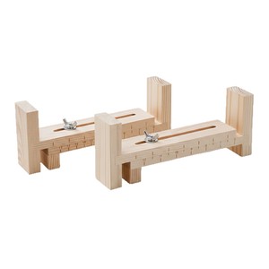 Marco de madera ajustable para tejer pulseras, kit de herramientas para hacer joyas DIY con clips de hierro y acabado pulido - Product Image 5