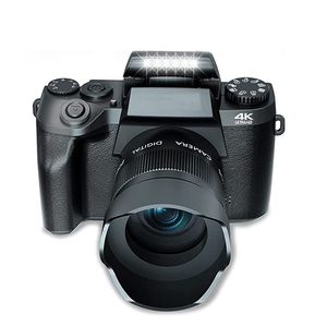 Videocámara Retro 4K con Wifi de 64MP, Pantalla Táctil 4.0, Cámara Digital Óptica Profesional para Fotografía y Vlogging - Product Image 1