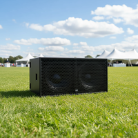Subwoofer Q28 puissant et durable à double haut-parleur passif de 18 pouces, 1200 watts, excellent rapport qualité-prix