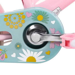 Vélo pour enfants JOYSTAR Little Daisy de <span class=keywords><strong>16</strong></span> <span class=keywords><strong>pouces</strong></span> pour filles de 4, 5, 6, 7 ans avec roues d'apprentissage et frein à main, vélo de princesse pour enfants de <span class=keywords><strong>16</strong></span> <span class=keywords><strong>pouces</strong></span> - Product Image 4