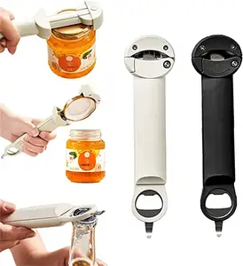 New Multifunctional Retractable Bottle Opener,Adjustable Multifunctional Stainless Steel Can Opener,Jar Opener Tool