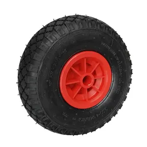 3.00-4 pneumatic rubber tire wheel for garden cart