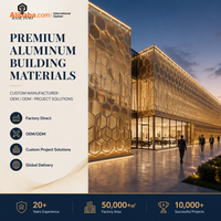 Panneaux de façade en aluminium perforé antirouille sur mesure pour mur rideau de bâtiment, qualité projet, pour centre commercial, 2026 Inno OEM