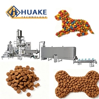 Ligne de production d'aliments secs pour animaux de compagnie de taille moyenne (aliments pour chats, aliments pour chiens, aliments pour poissons)
