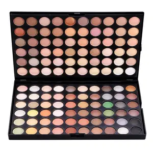 Private Label vegane Bio-Lidschatten-Palette 120 Farben Make-up Metallic Shimmer Glitter Lidschatten-Palette