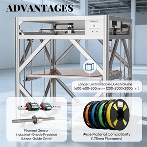 Large <b>3d</b> <b>Printer</b> Machine DM1214-12plus Auto Level High Accuracy Big Printing Volume FDM Impresora Industrial - Product Image 3