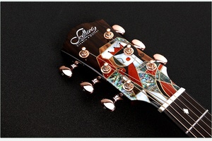 กีตาร์โปร่งคุณภาพเยี่ยมระดับมืออาชีพ โครงสร้างไม้แท้ทั้งตัว รุ่น 41 Sevillana Acoustic Guitar Sevillana1904 - Product Image 2