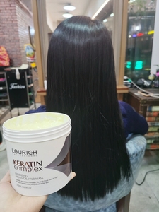 de queratina para el cabello, máscara de protección para el tratamiento de seda de reparación de cabello dañado con 100% de bril - Product Image 3