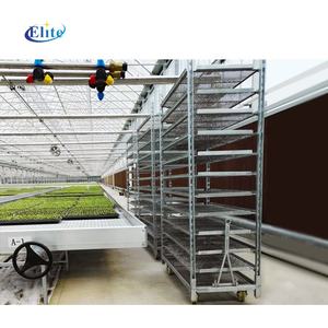 Thermisch Verzinkt Gaas Deens <span class=keywords><strong>Trolley</strong></span> Voor Tuincentrum Bloempot Transport - Product Image 1