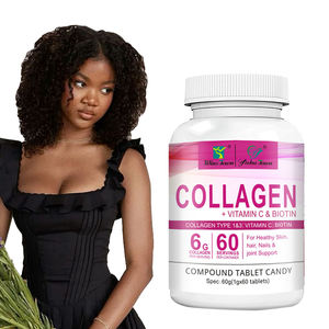 ממתקי טאבלט עם סוג קולגן 1 3 ויטמין c ביוטין עבור העור שיער ציפורניים ויתרונות סחוס משותף - Product Image 4