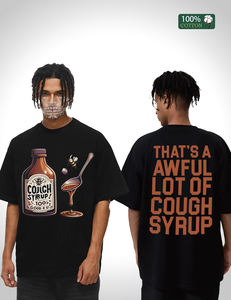 تي شيرت رجالي فضفاض من القطن 100٪ بخمسة ألوان من قماش مغسول مريح من مستودع ستوكتون - Product Image 1