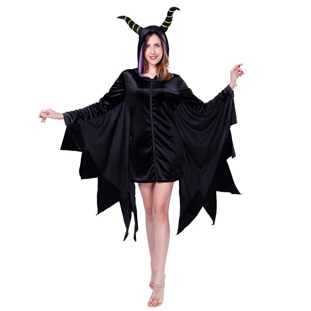 Cadılar bayramı avrupa ve amerikan filmler Cosplay yetişkin korku cadılar bayramı yarasa cadı kostüm