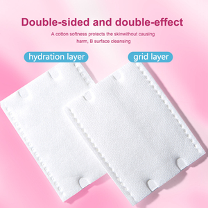 LMLTOP Fournisseur d'usine, tampons en coton doux pour le visage, pour le maquillage, tampons en coton pour le démaquillage, tampons en coton doux pour le visage u01 - Product Image 2