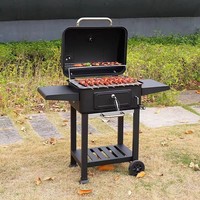 Barbecue au charbon de bois argentin multifonctionnel portable et sans fumée, épaissi, vente en gros directe usine