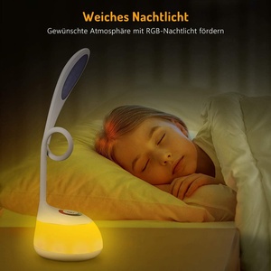 USB Charging Modern LED <b>Desk</b> Lamp ABS Body <b>Mini</b> Touch Reading Lamp for Home Office Flexible Novelty Shade Shape Battery Powered - Product Image 6