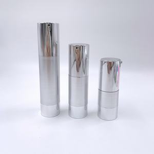 Botella de Plástico para Mascotas, al por Mayor, de Lujo, para Cosméticos, con Pulverizador al Vacío, Bomba Dosificadora de Suero, Botella de Loción de 30 ml, Botella de Plástico Dorada - Product Image 2