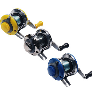 Carrete de Pesca Giratorio con Cuerpo Metálico, Línea, Caña de Pescar en Hielo, Tambor, Aparejos de Pesca de Invierno IEC FISHING - Product Image 1