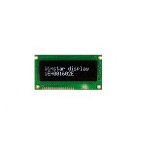 شاشة OLED أحادية اللون جديدة وأصلية مقاس 2.3 بوصة 16*2 حرف، واجهة COB CPU/SPI بـ 16 دبوس، طراز WEH001602EG/L/R/W - Product Image 4