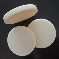 Material de Fresado Dental Monocromático de PMMA de Color Sólido, de Alta Resistencia y Biocompatible