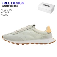 Zapatillas deportivas casuales para hombre con característica de aumento de altura, forro de cuero blanco para invierno, parte superior de tela genuina, patrón sólido, característica iluminada