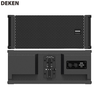 Système audio professionnel Deken SHOW L208, double haut-parleur de 8 pouces, 4 unités, 2 voies, enceinte de sonorisation passive pour scène et concert