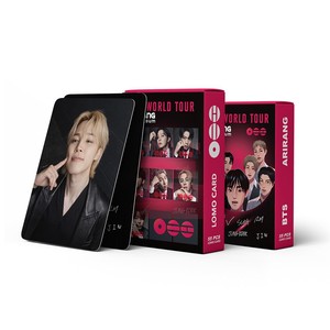 Nouvelles cartes <span class=keywords><strong>photo</strong></span> K-pop personnalisées ARIRANG 5ème édition, offres promotionnelles du concert de retour mondial 2026, cartes <span class=keywords><strong>photo</strong></span> d'idols coréens K-pop - Product Image 1