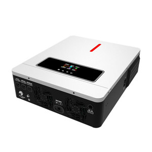 มีสินค้าในสต็อก 3.2KVA 24VDC 6.2KW 48V ระบบอินเวอร์เตอร์พลังงานแสงอาทิตย์ อินเวอร์เตอร์พลังงานแสงอาทิตย์แบบ MPPT อินเวอร์เตอร์พลังงานแสงอาทิตย์แบบไฮบริด คลื่นไซน์บริสุทธิ์ - Product Image 1