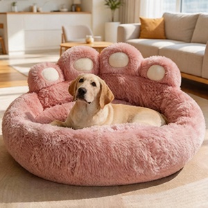 Large Dogs Beds Washable Pet Bed with Padded Edge Cushion Dog Bed for Protecting the Cervical Spine Pet Bed <b>cat</b> Beds - Product Image 4